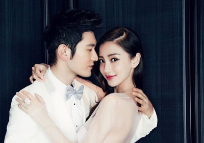 【结婚珠宝】黄晓明和Angelababy领证微博秀