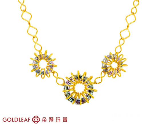金叶珠宝2016新品巾帼系列彰显女性魅力