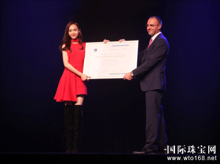 HRD AntwerpϯDavid Gotlibһͨ鱦*“Belgian Diamond Art Ambassador”ʱʯʹƺ