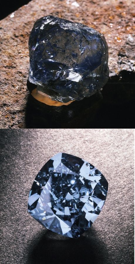 南非cullinan钻石矿新发现5颗高品质蓝钻原石均为typeiib型钻石