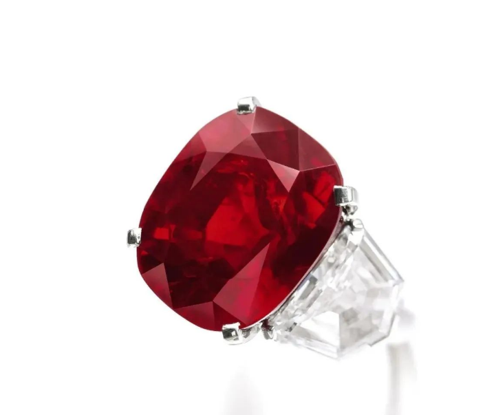 成交额逾超2亿！重达55.22克拉的红宝石将于6月苏富比拍卖，或破拍卖场 