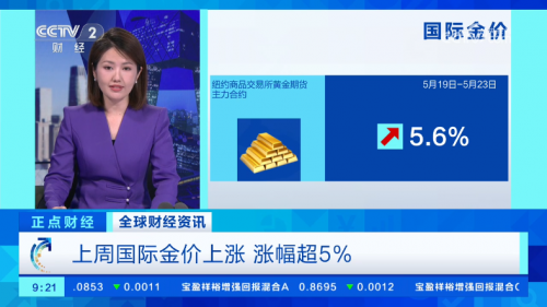 国际金价上涨