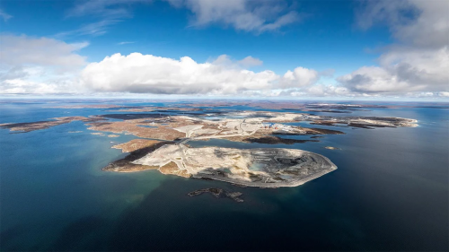 The Diavik mine