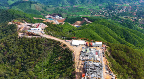 Terronera silver-gold mine in Jalisco, Mexico