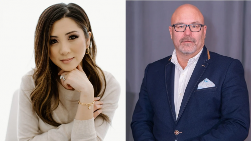 Chau Lui (left) and Eric Senftleben