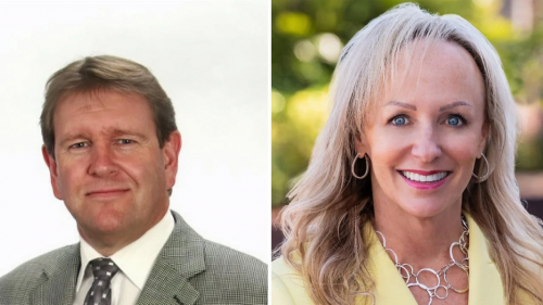 David Brown and Becka Johnson Kibby