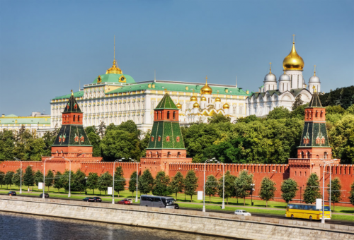 The Kremlin and the waterfront