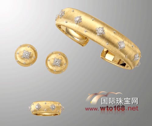 布契拉提(Buccellati)用黄金打造成一件件精美绝